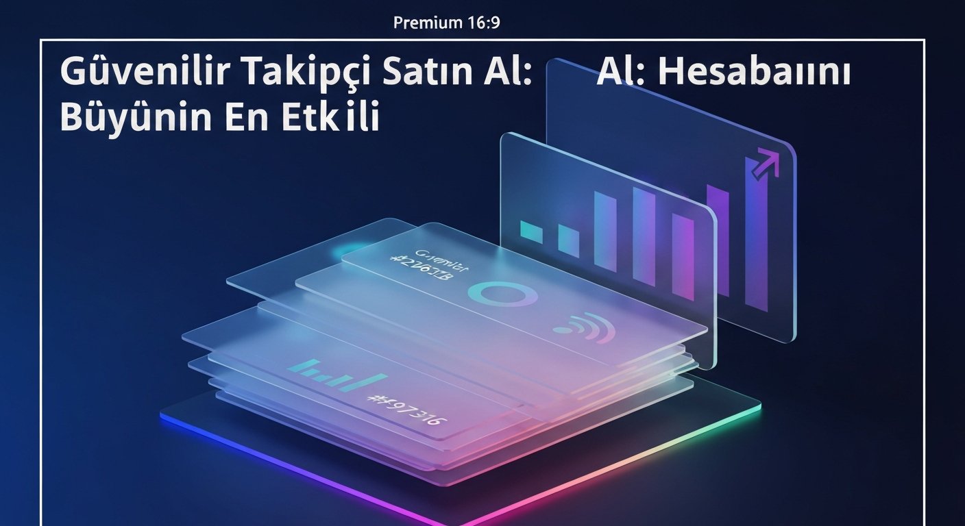 Güvenilir Takipçi Satın Al: Hesabını Büyütmenin En Etkili